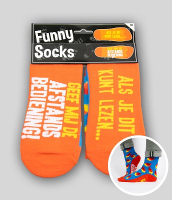 Funny Socks 10 Afstandsbediening