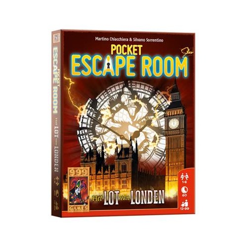 Spel Pocket Escape Room Het Lot van Londen