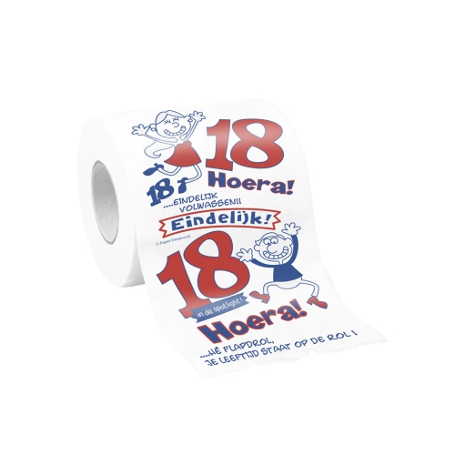 Toiletpapier 18 Jaar