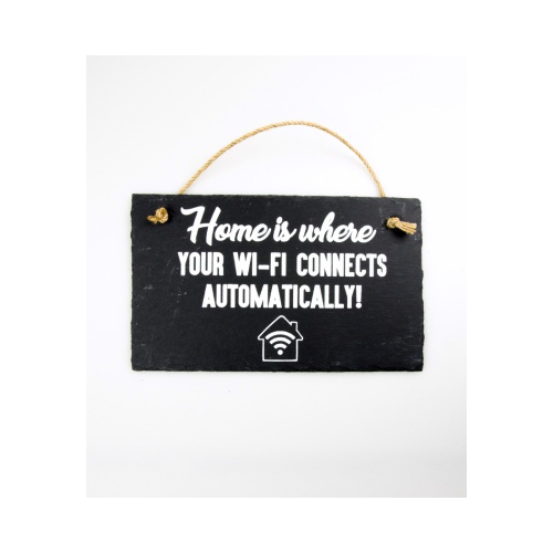 PD Stone Slogan 18 Home is wifi