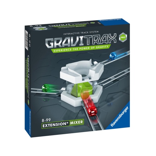 De GraviTrax Pro Vertical Mixer is een parcours voor knikkers. Gebruik de diverse bouwelementen om een parcours vol actie te maken en je kogels naar de finish te brengen.