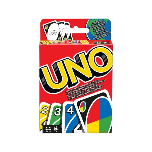 Uno is een kaartspel dat bijna overeenkomt met Pesten. Echter wordt er niet gespeeld met standaard kaarten met jokers, maar met kaarten met een eigen eenvoudige voorstelling.