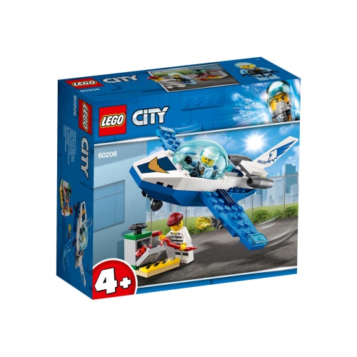 Lego City 60206 Luchtpolitie Vliegtuigpatrouille