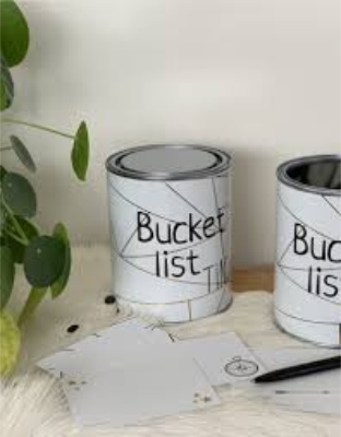 Bucket List Blik