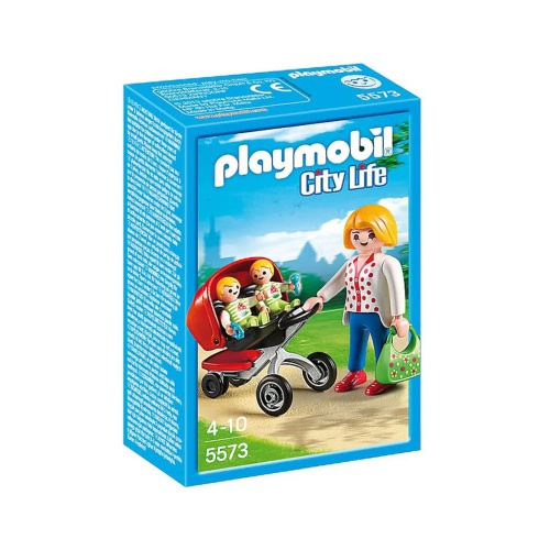 Playmobil 5573 Tweeling Kinderwagen