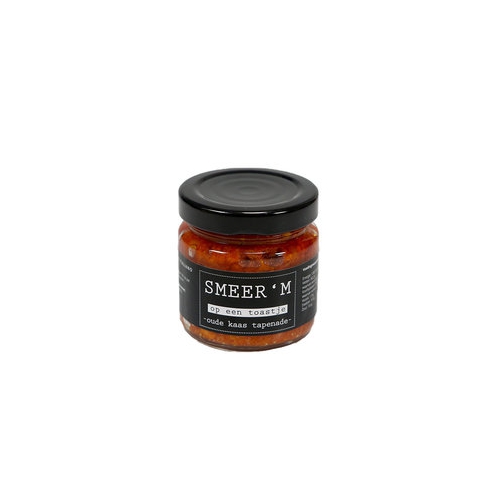 Smeer m op een Toastje Oude Kaas Tapenade