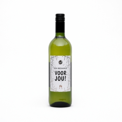 Mag ik jou wijnzinnig bedanken!

Vin Blanc (voornamelijk Grenache blanc) – Vin de France