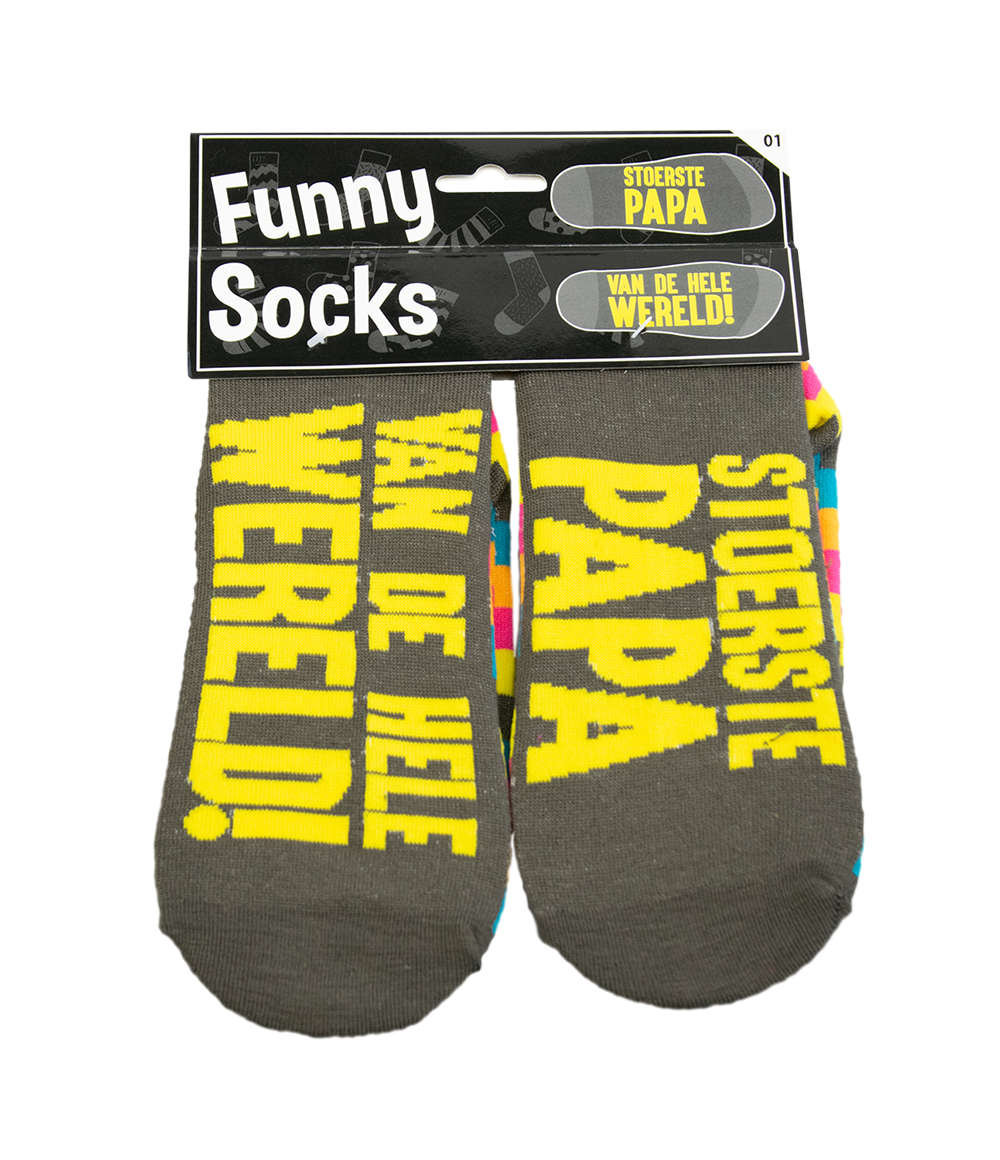 Funny Socks 01 Stoerste papa