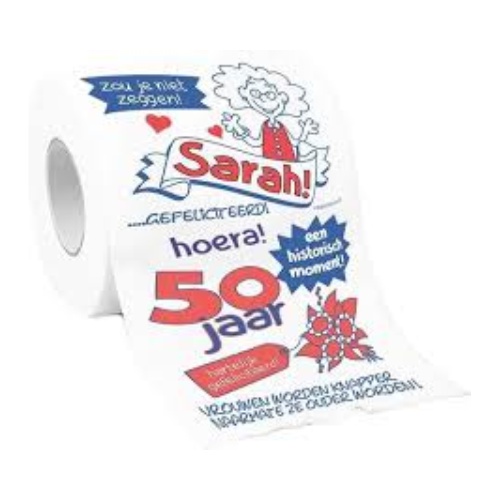 Toiletrol Sarah 50 Jaar 