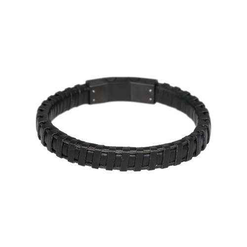 Merk: iXXXi Men
Kleur: Zwart
Type: Armband
Materiaal: Edelstaal 
Materiaal Armband: Leer
Garantie: 6 maanden. Levertijd 3 a 4 werkdagen.
