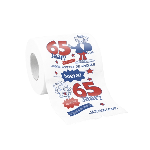 Toiletpapier 65 Jaar