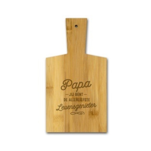 Borrel Plank Papa Levensgenieter
